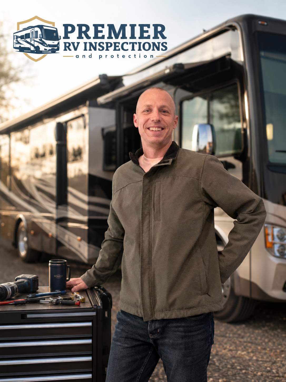 Steven May, founder of Premier RV Inspections and Protection